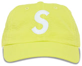 Supreme Seersucker S Logo 6-Panel 'Yellow'
