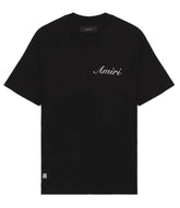 Amiri Logo Black Tee