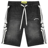Femur Denim Shorts Black