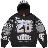Supreme Warriors Appliqué Zip Up Hoodie