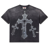 Vale Forever Pierced Tee 'Black'