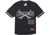Supreme Swords Baseball Jersey Black