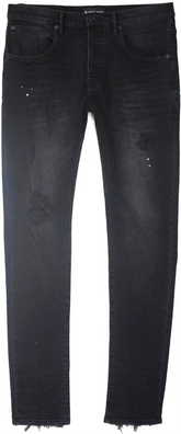 Purple Brand Black Repair Jeans