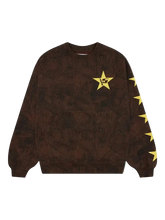 Sp5der 5 Crewneck Sweatshirt Brown