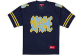 Supreme Reflective Football Jersey Navy