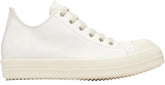 Rick Owens DRKSHDW Low Sneaks Milk White