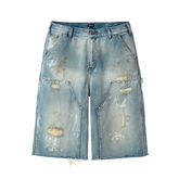 Internet Ruins Things Worker Double Knee Capris