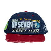 Up7Skate Intl Street Team Hat Blue/Red