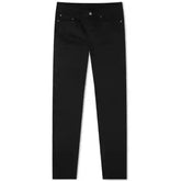 Ksubi laid black jeans red+