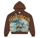 Godspeed Chrome Liberty Zip Hoodie V2
(Brown Wash) BOOM
