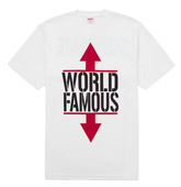 Supreme World Famous Tee
White