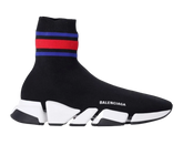 Balenciaga Speed 2.0 Knit Sneakers In Black Recycled Polyester(USED)