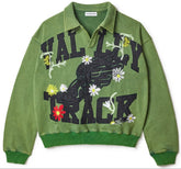 VALE JADE GARDEN PULLOVER POLO GREEN