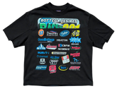 BOTTEGA DESIRES RACE TEE BLACK