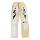Hellstar Mini Logo Relaxed Fit Sweatpants yellow