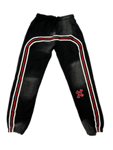 Maxed Out x Chaser Black/Red Studded Sweatpants