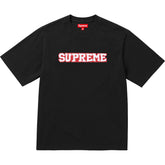 Supreme Satin Appliqué S/S Top