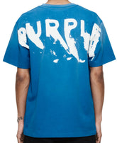 Purple Brand Painted Wordmark T-Shirt