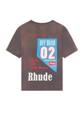 Rhude 02 Vintage Grey Tee