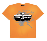 Hellstar Jesus T-Shirt Orange