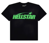 Hellstar Classic T-shirt (Regular Print) Black/Green