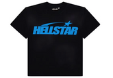 Hellstar Classic T-shirt (Regular Print) Black/Blue