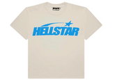 Hellstar Classic T-shirt (Regular Print) White/Blue