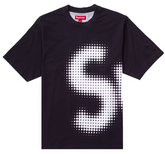 Supreme Halftone S/S Top Black