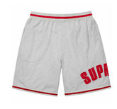 Supreme Ultrasuede Mesh Short Grey