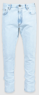Off-White Diagonal Pocket Skinny Jean