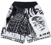 Renowned Club Inferno Knit Shorts Black