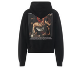 OFF-WHITE Caravaggio Deposition Print Oversized Hoodie Black/Multi