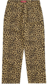 Supreme Toy Machine Work Pant Leopard