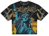 GODSPEED VOLTAGE TEE BLACK/YELLOW