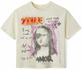 Stile De Amor Galleria CREAM MONALISA TEE