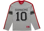 Supreme Split Long-Sleeve Top 'Heather Grey'