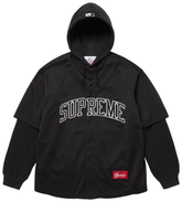 Supreme x Chicago White Sox Hooded Jersey 'Black'