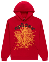 Sp5der Og Web V2 Hoodie 'Red'