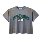 HAPPY MEMORIES DON'T DIE 'HEATHER GREY' COLLEGE TEE