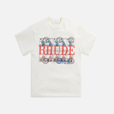 Rhude Stamp Tee VNTG WHITE