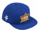 Supreme UGK Embroidered 5 Panel SnapBack Hat Royal Blue