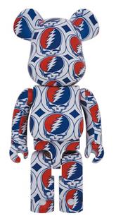 Bearbrick x Grateful Dead (Steal Your Face) 1000%