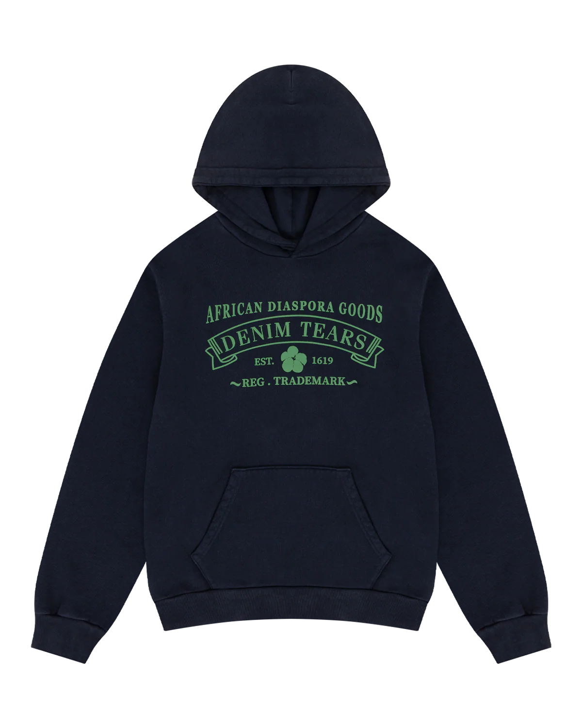 Denim Tears ADG Hoodie Navy