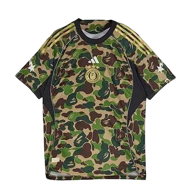 BAPE FB JERSEY (CREW GREEN)