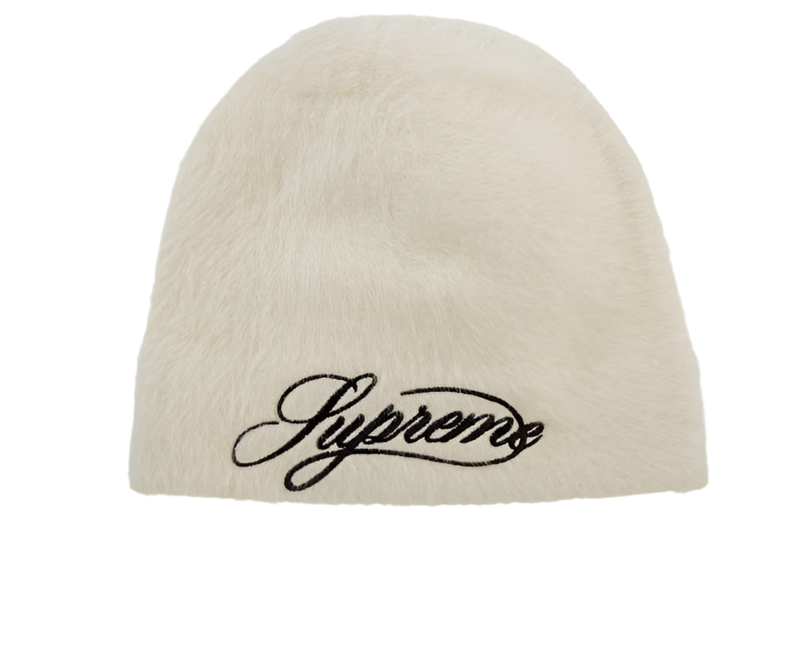 Supreme Kangol Furgora Script Beanie White