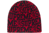 Supreme Reversible Camo Beanie red