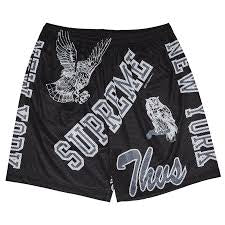 Supreme Varsity Mesh Short Black