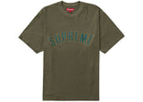 Supreme Cracked Arc Olive Tee