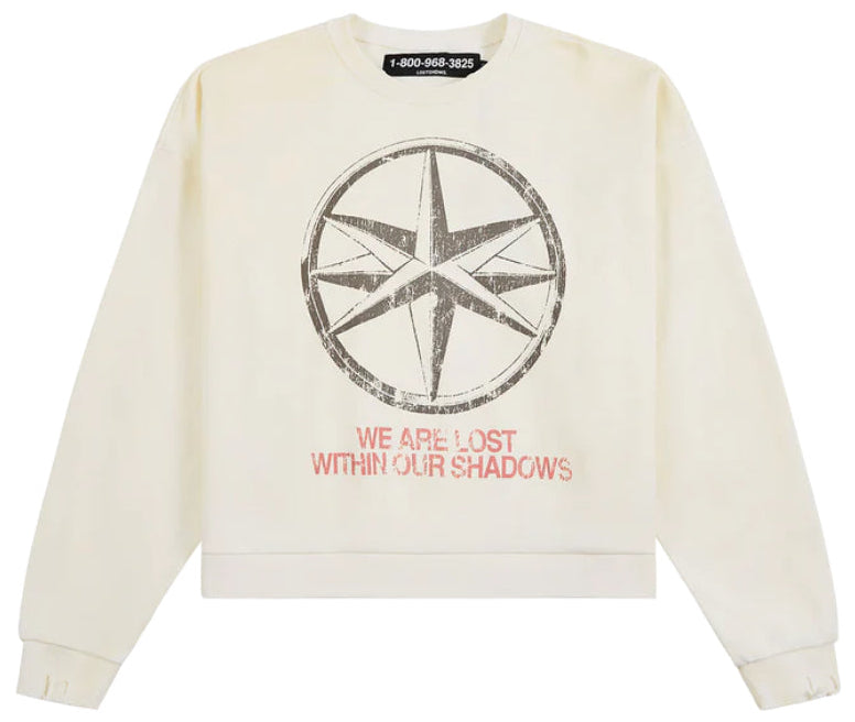 Lost Shdws Benz Sweatshirt Winter White