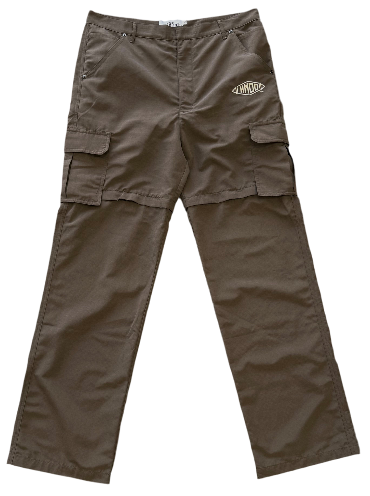 HMDD Convertible Cargo Pants Brown/Cream